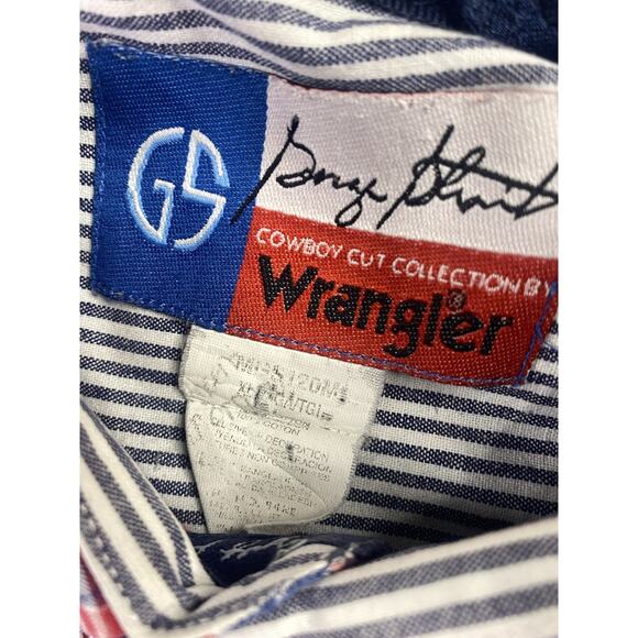 Wrangler George Strait Shirt Mens XLT Tall Western Cowboy Ranch Rodeo - Picture 4 of 4